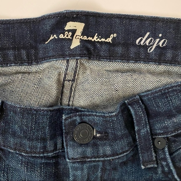 7 For All Mankind Dojo Mid Rise Capri Jeans 27 - Picture 6 of 11